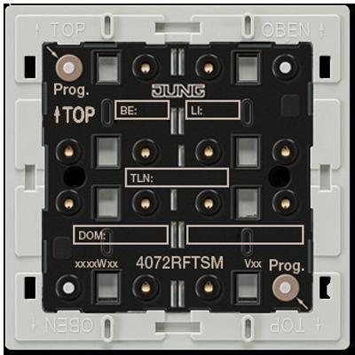 JUNG 4072RFTSM 2-channel KNX RF radio control panel