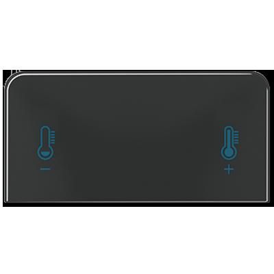 JUNG CD409T Key cover with temperature symbol for compact KNX environmental controller - mod. CD