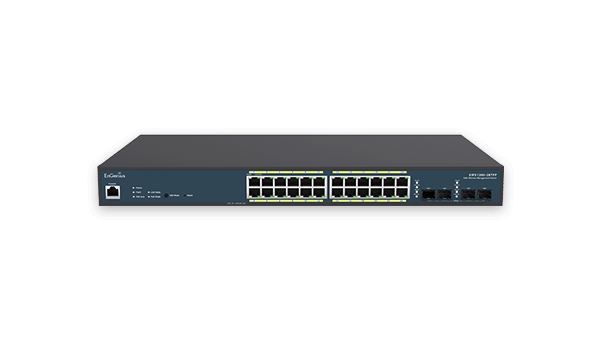 ENGENIUS EWS1200-28TFP AP Controller Switch 50AP 24-port GbE Poe.AF-AT (+)