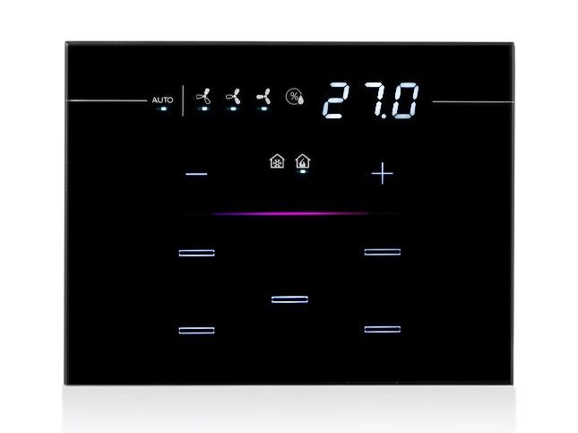 EELECTRON 9025GT307L03-H VETRO SERIE LINE - RGB - DISPLAY HOTEL - 3 MODULI NERO 