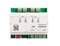 LINGG-JANKE "79244 / 79244SEC" BEA4F230H-SEC KNX Ingresso binario sicuro/uscita binaria 4 volte, tensione del segnale 230 V,