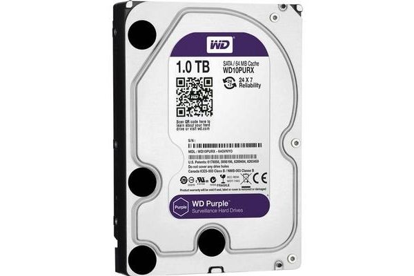 SKILLEYE HDD1000WDP HDD 1TB SATA Western Digital Purple 