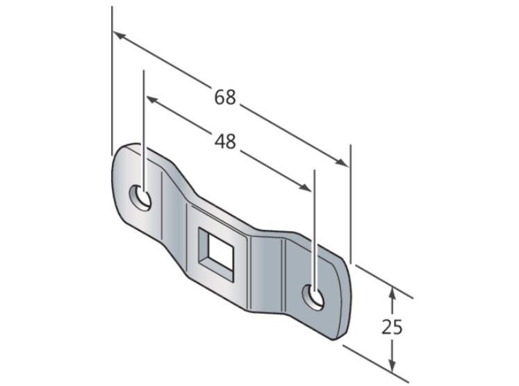 CAME 001YM0014 OMEGA FORI Ø6mm INTERASSE 48 SEDE Q10