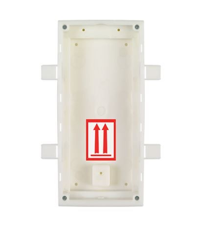 2N 9155015 flush mount installation box for 2 modules 