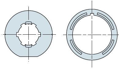 NICE 948.20.00 Round 60x1.5 wheel + crown