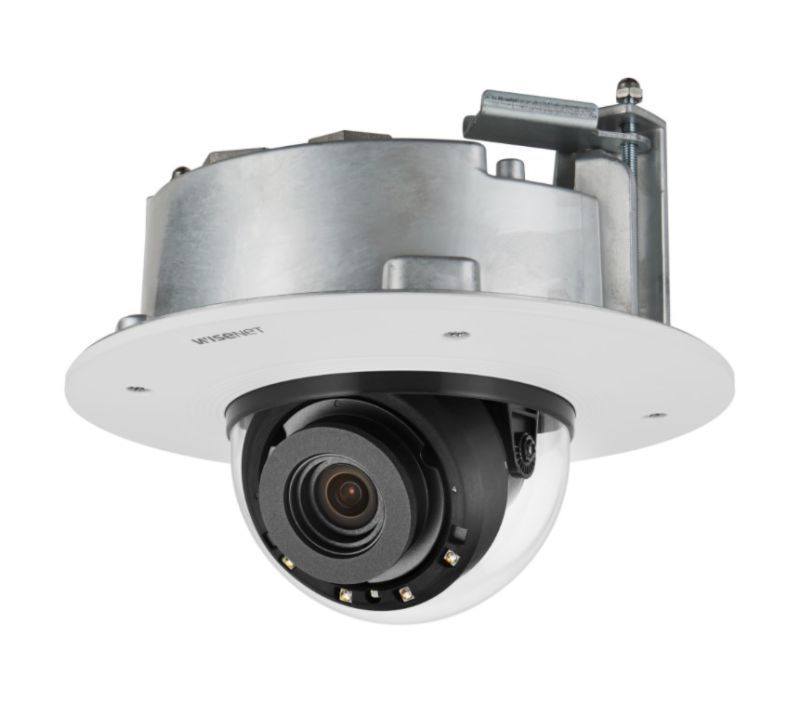 HANWHA PND-A6081RF 2MP AI IR Flush Mount Indoor Dome