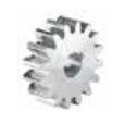 GIBIDI AJ00590 Fast pinion 172 mm/sec. Z = 18 M 4