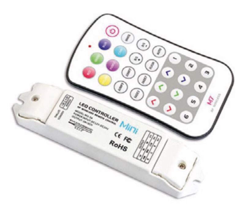 LEDCO CT300 CONTROL UNIT AND REMOTE CONTROL RF RGB PRO 2