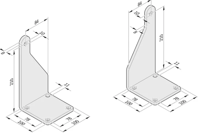 SOMMER Y32063V002 mounting of 84/210 twist 200 E/EL poles