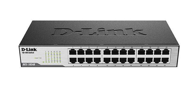 D-LINK DES-1024D SWITCH DESKTOP 24 PORTE 10/100 MBPS