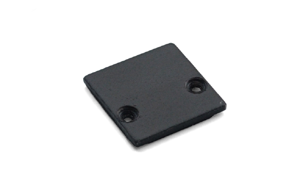 LEDCO EN140/NE CLOSING CAP BLACK LOW MAGNETIC TRACK