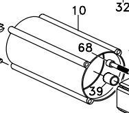 GIBIDI P9AY01850 CORPO MOTORE MODO 220/290/291