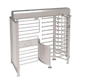 NICE TURNSTILES BKLONL9316 AISI 316 brushed stainless steel structure, 900mm manual gate