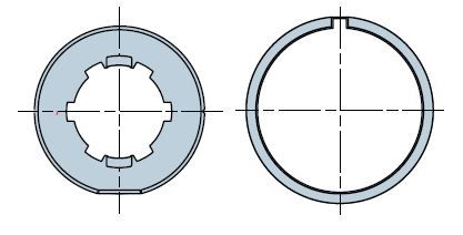 NICE 931.46.00 Tondo Tondo 50x(1,3÷1,5) ruota + corona