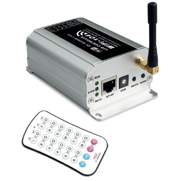 LEDCO CT700 CONTROL UNIT AND REMOTE CONTROL RF+WIFI MULTIZONE PRO