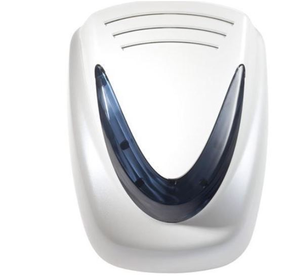 VENITEM 23.26.44 MINI MURANO AL self-powered siren with flashing LED - white/blue