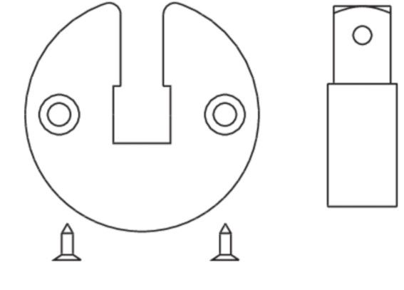 CAME 001YM0101 Q10 SECURITY INSERT FOR MO 4