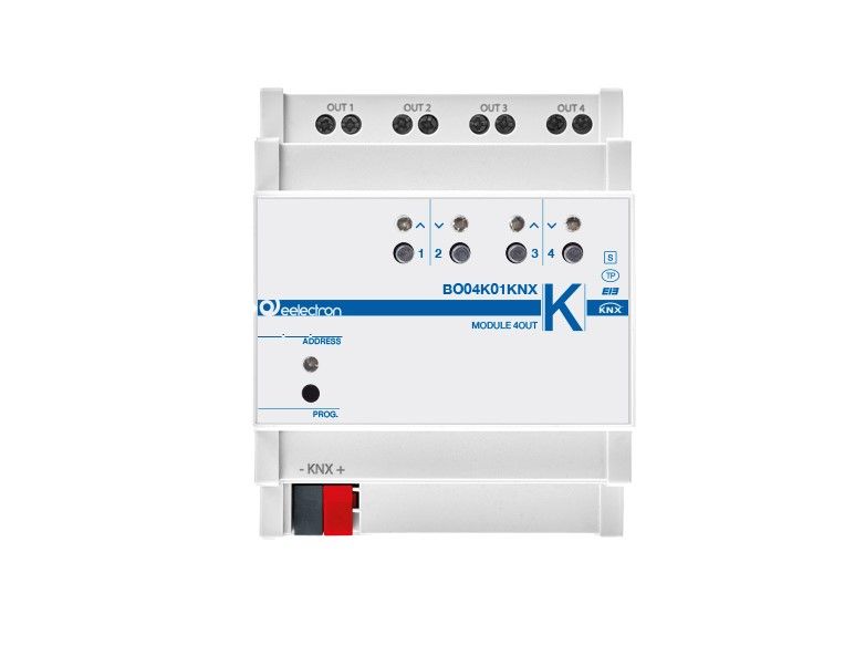 EELECTRON BO04K01KNX UNIVERSAL DIN MODULE 8 OUT