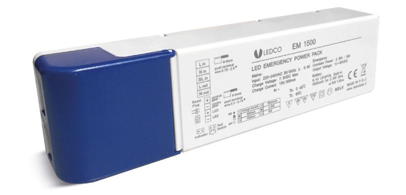 LEDCO EM1500 KIT INVERTER + BATTERIA 1500mAh 1.5h