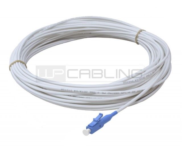 WP RACK WPC-FI0-9LC-300 FTTH Fiber Pigtail 09/125µ LC G.657A2, Tight Buffer, 30m.