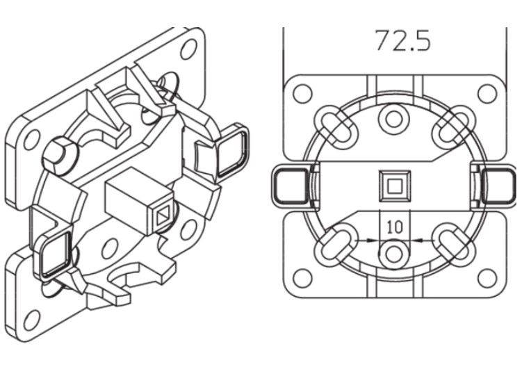 CAME 001YM0114 MO MAX 30Nm QUICK SUPPORT