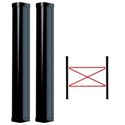 POLITEC DUAL SMA 805 Barriera a 2 Raggi doppia ottica 2TX e 2RX 