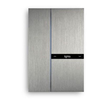 BASALTE 0272-02-01 Fibonacci Dual KNX, brushed aluminum