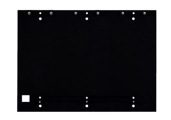 9155065 2N IP Verso backplate - 3(w) x 2(h) modules