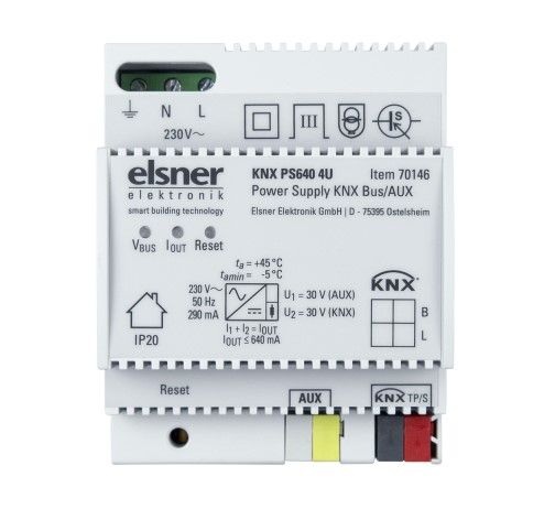 ELSNER 70146 KNX PS640 4U Alimentazione bus KNX/tensione ausiliaria