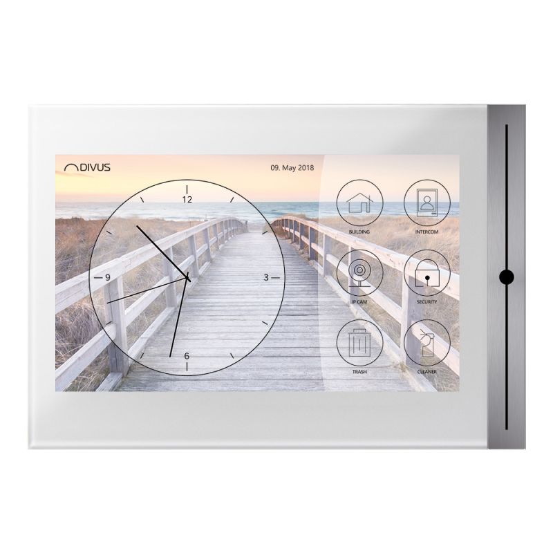 TZ10-W-V4 DIVUS TOUCHZONE 10 WHITE - pannello touch per edifici