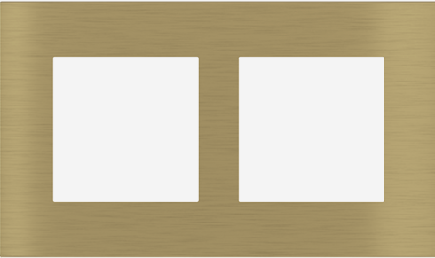 EKINEX EK-S2P-GBB Rectangular surface plate (71 and 20Venti ) in brass colour