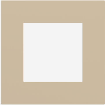 EKINEX EK-SQG-FBL Placca Surface (71 e 20Venti ) quadrata colore beige luxor