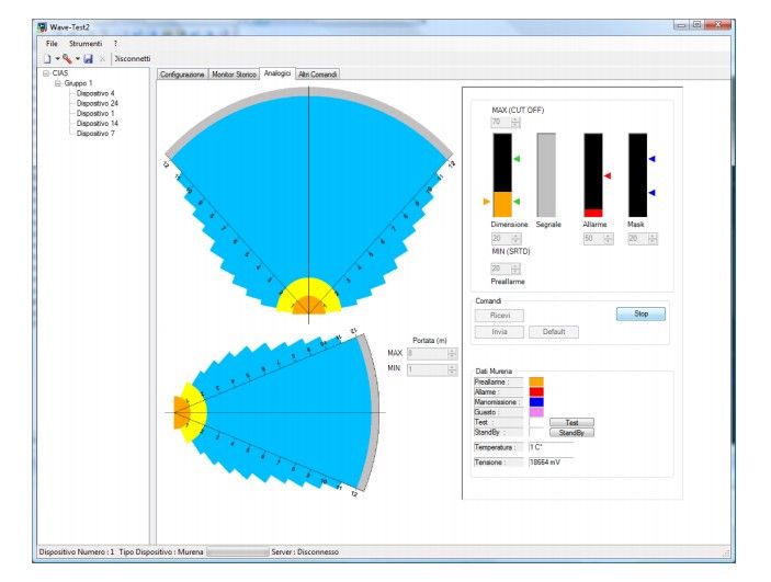 CIAS WAVETEST2 Software di programmazione. manutenzione per Muren