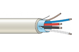 ARITECH ANTINTRUSIONE WC4104F5N Cavo schermato antifiamma CEI-UNEL 36762 C-4 - 2x0