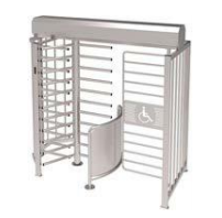 NICE TURNSTILES BKLONBL7I Polished AISI 304 stainless steel structure, 700mm manual gate