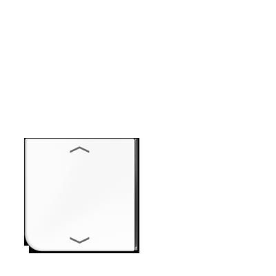 JUNG CD404TSAPWW23 Key cover for sensor 4 c-channels. symbol mod. CD 500- t.2 and 3- alpine white