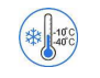 NICE TURNSTILES HEATERT Heater for operation at -10°C