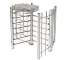 NICE TURNSTILES SPIN3ZIN Turnstile with cage - Powder coated hot dip galvanised