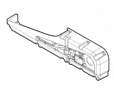 NICE RICAMBI BMG1325R07.45673 Guscio riduttore Sx verniciato