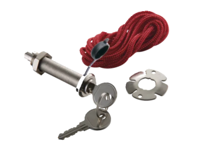 SOMMER Y5116V000 Serratura per sblocco di emergenza, Ø 13 mm x 50 mm, „Standardkey“