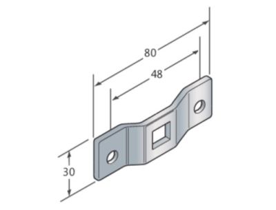 CAME 001YM0031 OMEGA INTERASSE 48 CON SEDE Q16