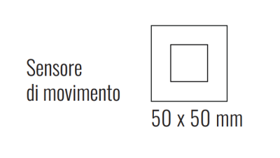 EKINEX EK-DQN-FGL Placca per sensore di movimento Aurex (ek-sn2-tp) - FENIX NTM - grigio londra