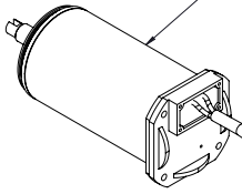 GIBIDI P9AY02305  MOTORE 834 24V 1500 RPM