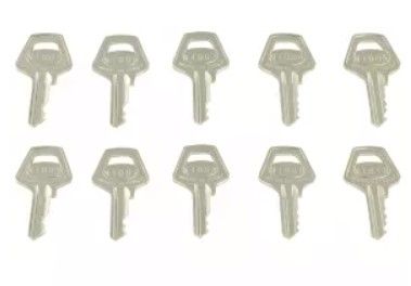 NICE SPARE PARTS PR10CHS Set of 10 numbered keys