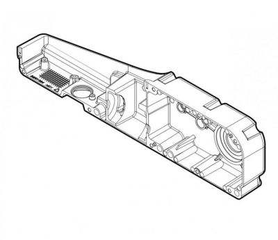 NICE RICAMBI BMG1324R07.45673 Guscio riduttore Dx verniciato