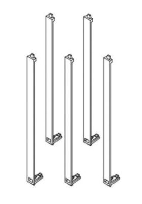 OPTEX OXWMKP1 MKP-01 Zone masking plates for WXI detectors (pack of 50 pcs.)