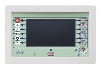 INIM FIRE FPAMIAS-L Front Panel (CPU) for the Control and Management of EVAC Modules