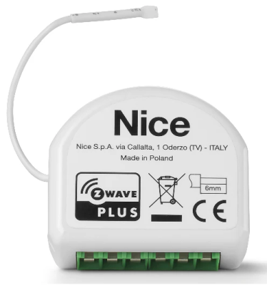 NICE SINGLESMART-CONTROL Modulo per il controllo di un circuito ON/OFF