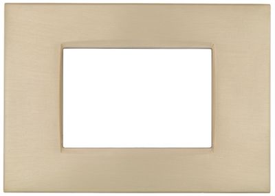 MAPAM CBM7003-7 CBM7003-7 3P Brushed Gold VIP Metal Plate