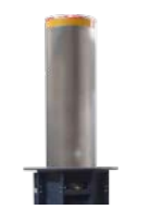 NICE TORNELLI RBAP220-8 Bollard automatco oledinamico ø220mm altezza 800mm spessore 4mm velocità 83mm-s cilindro in acciaio inossidabile spazzolato AISI304